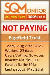 Eigefield Trust Project Status Button