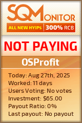 OSProfit Project Status Button