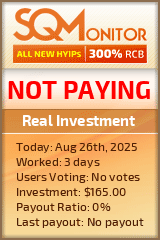 Real Investment Project Status Button