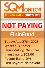 FininFund Project Status Button
