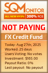 FX Credit Fund Project Status Button