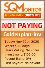 Goldenplan-inv Project Status Button