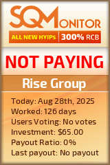 Rise Group Project Status Button