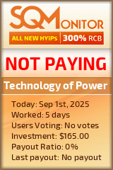 Technology of Power Project Status Button