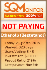 Ethanolb (Bestetanol) Project Status Button