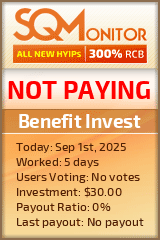 Benefit Invest Project Status Button