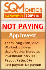 App Invest Project Status Button