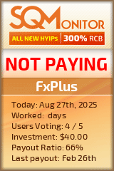 FxPlus Project Status Button