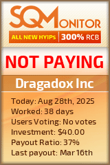 Dragadox Inc Project Status Button