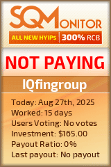 IQfingroup Project Status Button