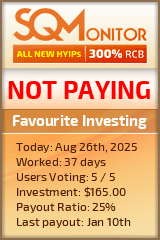 Favourite Investing Project Status Button