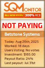 Betstone Systems Project Status Button
