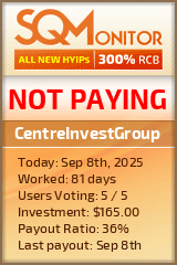 CentreInvestGroup Project Status Button