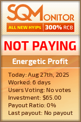 Energetic Profit Project Status Button