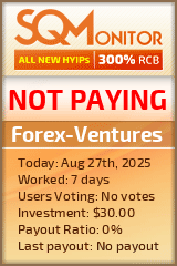 Forex-Ventures Project Status Button