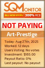 Art-Prestige Project Status Button