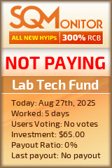 Lab Tech Fund Project Status Button