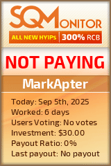 MarkApter Project Status Button