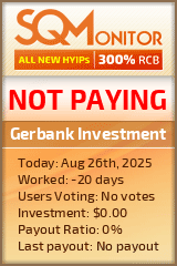 Gerbank Investment Project Status Button