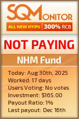 NHM Fund Project Status Button