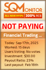 Financial Trading Fund Project Status Button