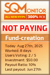 Fund-creation Project Status Button