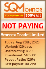 Amerex Trade Limited Project Status Button