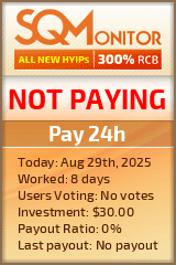Pay 24h Project Status Button