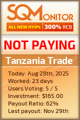 Tanzania Trade Project Status Button