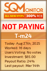 T-m24 Project Status Button