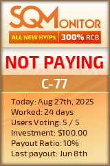 C-77 Project Status Button