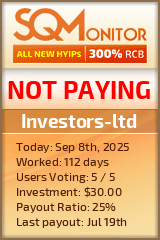 Investors-ltd Project Status Button