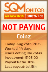 Coinz Project Status Button