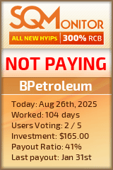 BPetroleum Project Status Button