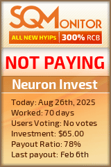 Neuron Invest Project Status Button
