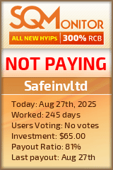Safeinvltd Project Status Button