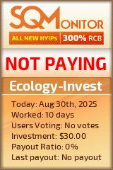 Ecology-Invest Project Status Button