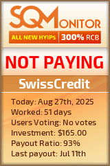 SwissCredit Project Status Button
