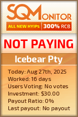 Icebear Pty Project Status Button
