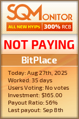 BitPlace Project Status Button
