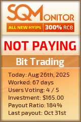 Bit Trading Project Status Button