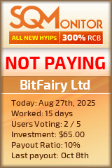BitFairy Ltd Project Status Button