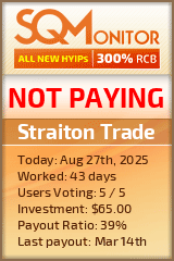 Straiton Trade Project Status Button
