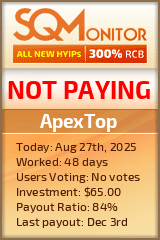 ApexTop Project Status Button