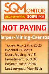 Harper-Mining-Eventos Project Status Button