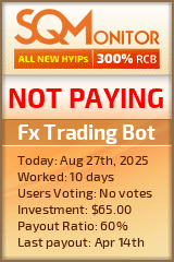 Fx Trading Bot Project Status Button