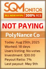 PolyNance Co Project Status Button