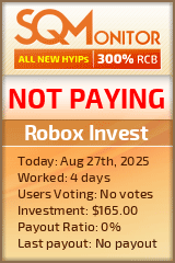 Robox Invest Project Status Button