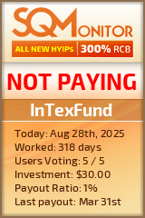 InTexFund Project Status Button