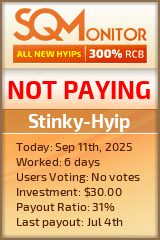 Stinky-Hyip Project Status Button